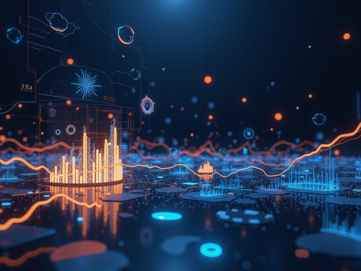 C2B与智能制造融合趋势分析图表，显示个性化定制与批量生产的结合，数据可视化展示，科技蓝配色